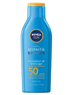 Nivea Sun Protect Bronze Lait Solaire SPF 50 - 200 ml