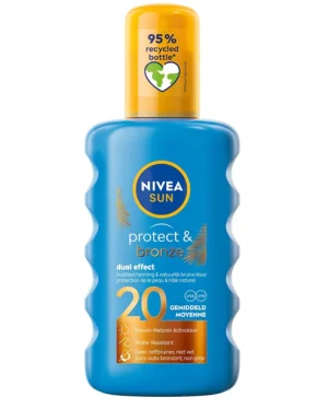 NIVEA SUN Protect Bronze SPF 20 Spray Waterproof 200 ml