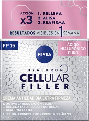 Nivea Cellular Filler 50ml soin de jour acide hyaluronique FPS15