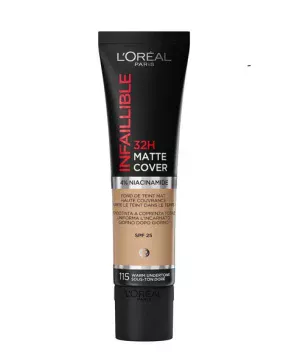 L'OREAL PARIS Infallible Gold Matte Foundation 115 30ml