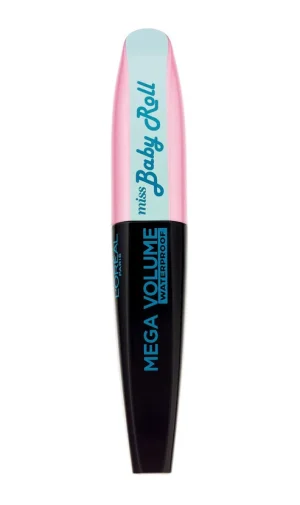 Mascara waterproof Mega Baby Volume Noir 8,9 ml