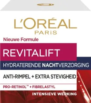 L'Oréal Paris Revitalift Anti-Rimpel + Verstevigende Hydraterende Nachtcrème 50ML