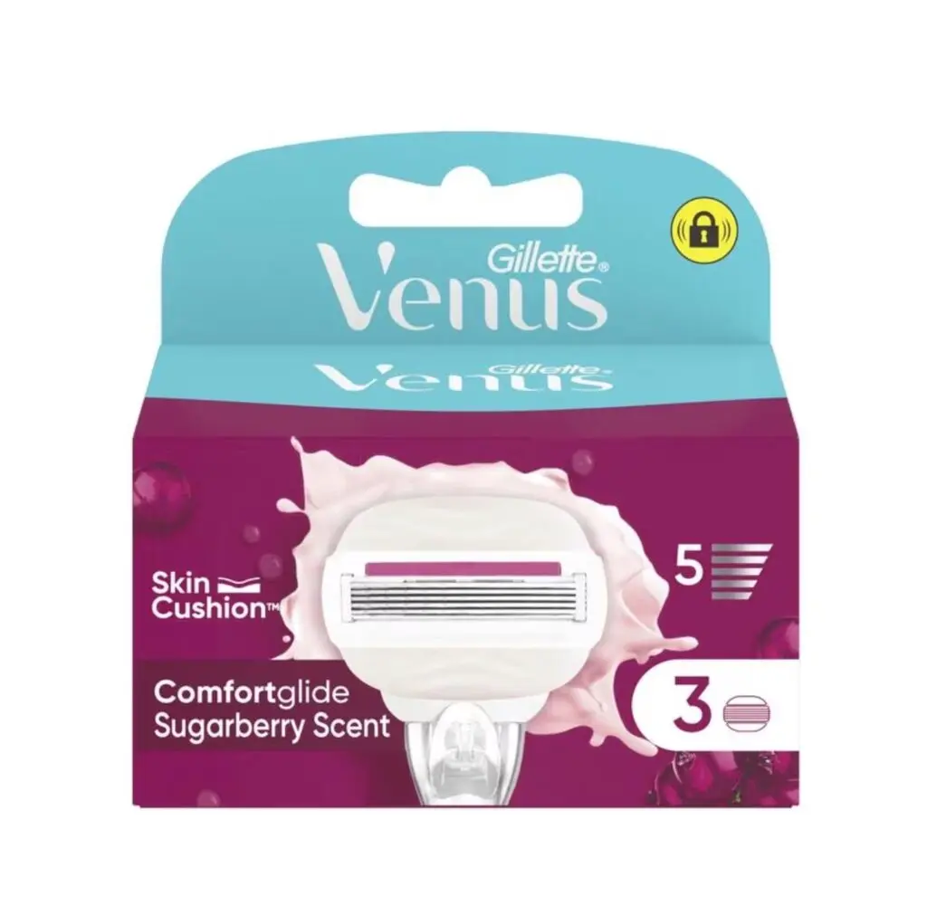 Gillette Venus ComfortGlide Lames de recharge 3 pièces