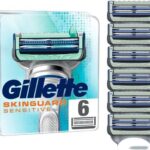 GILLETTE Lames de rasoir Skinguard sensitive 6 lames