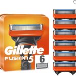 Gillette fusion 5 Lames De Rasoir 6 recharger