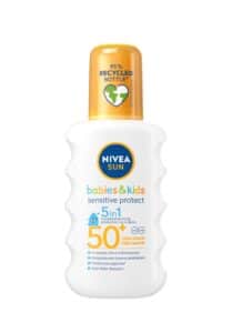 Spray Solaire NIVEA SUN Babies & Kids Sensitive UV Bébé et Enfant SPF 50. 200ml