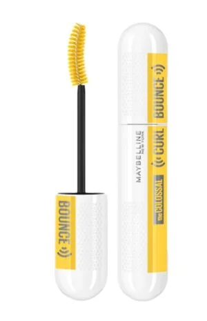 Maybelline Colossal Curl Bounce Sehr schwarze Mega-Volumen-Mascara