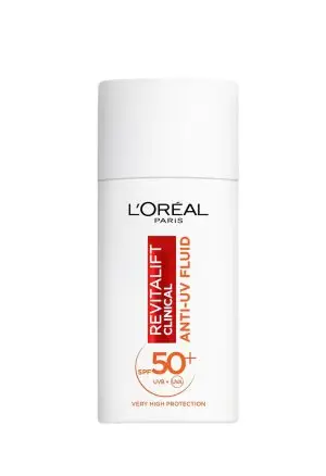 L'Oréal Paris Revitalift Clinical Anti-UV Fluid SPF 50 met vitamine C
