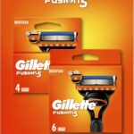 Gillette Fusion 5 Lames De Rasoir Pour Homme 10 Unités