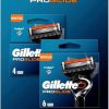 Gillette fusion ProGlide lames de rasoir paquet économique de 10