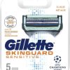 Gillette Fusion Skinguard Sensitive 5 Pièces Recharge Lames