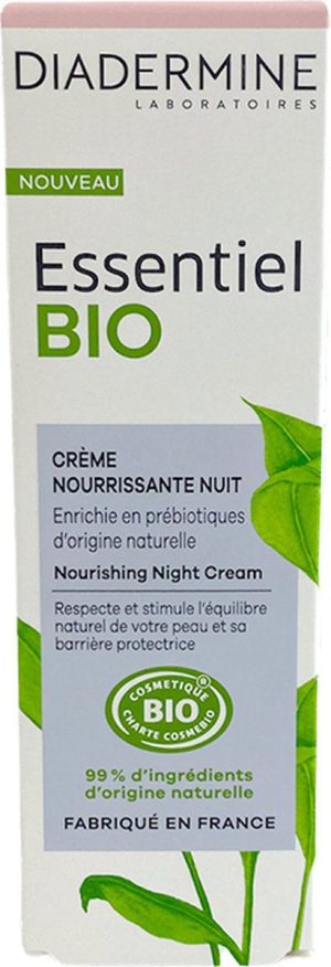 Diadermine Essentiel Bio Crème Visage Nourrissante Nuit
