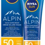 NIVEA SUN Alpin SPF 50+ Sports d'hiver Ski Pour le visage 50 ml