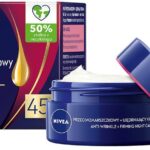 NIVEA Crème de Nuit 45+ Anti-Rides Fermeté Visage 50 ml