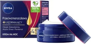 NIVEA Crème de Nuit 45+ Anti-Rides Fermeté Visage 50 ml