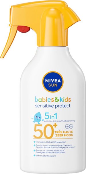 Nivea Sun Kids SPF50+ Sensitive Protect Spray Solaire 270 ml