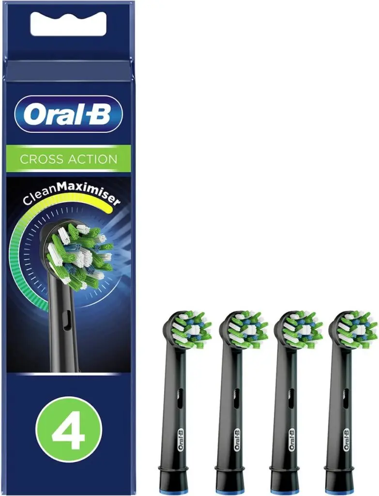 ORAL B 4-piece brush head for electric toothbrush