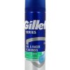 Gel à raser série Gillette pour peaux sensibles