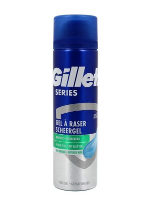 Gel à raser série Gillette pour peaux sensibles