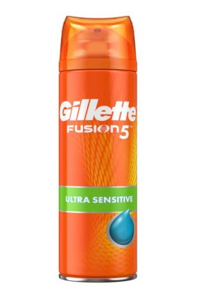 Gel de rasage Gillette Fusion 5 Aloe ultra sensible 200 ml.