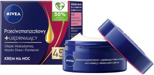 NIVEA Crème de Nuit 45+ Anti-Rides Fermeté Visage 50 ml