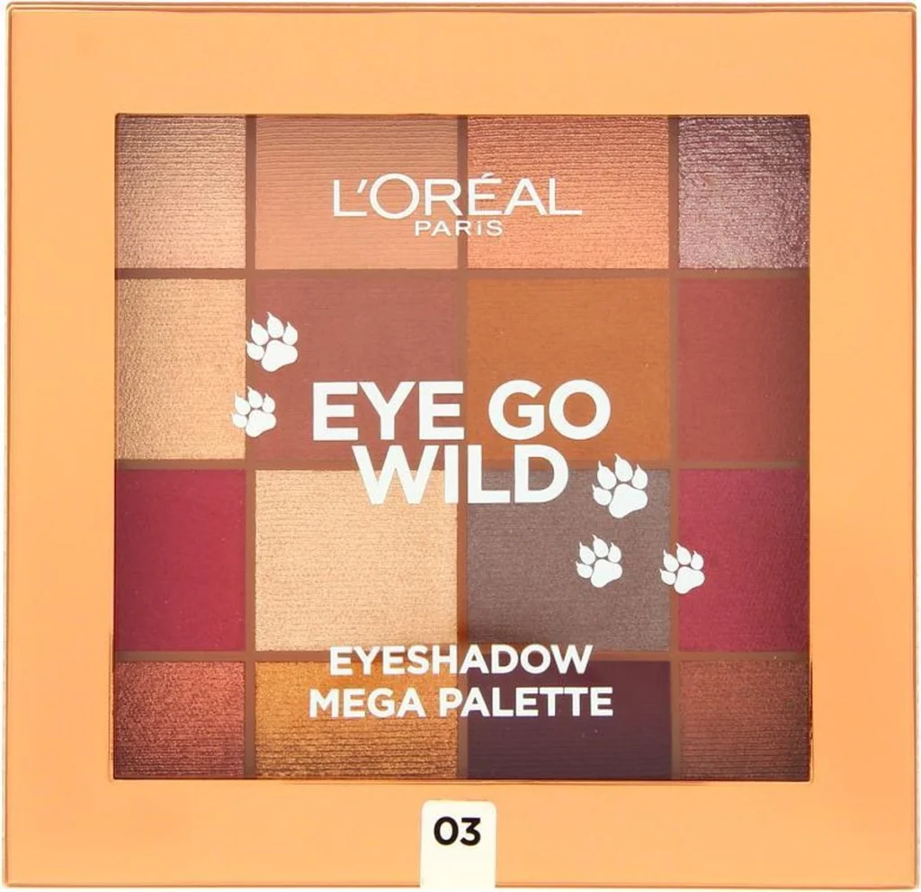 L'Oréal Méga Palette Ombres à Paupières Eye Go Wild 03 18g