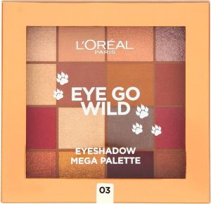 L'Oréal Méga Palette Ombres à Paupières Eye Go Wild 03 18g