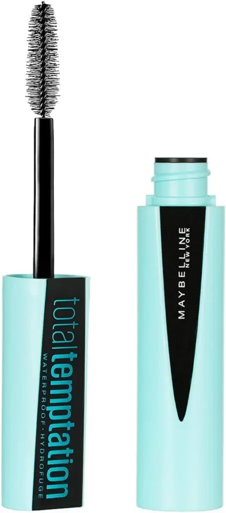 Maybelline Tusz do rzęs wodoodporny Total Temptation Noir 8.6 ml