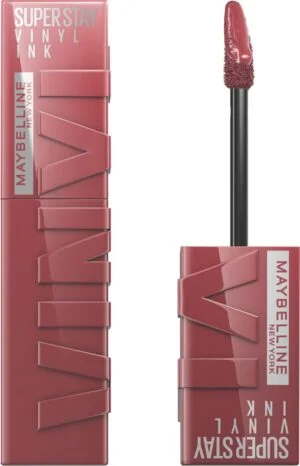 Maybelline SuperStay Vinyl Ink Lippenstift – 40 Witty 16H