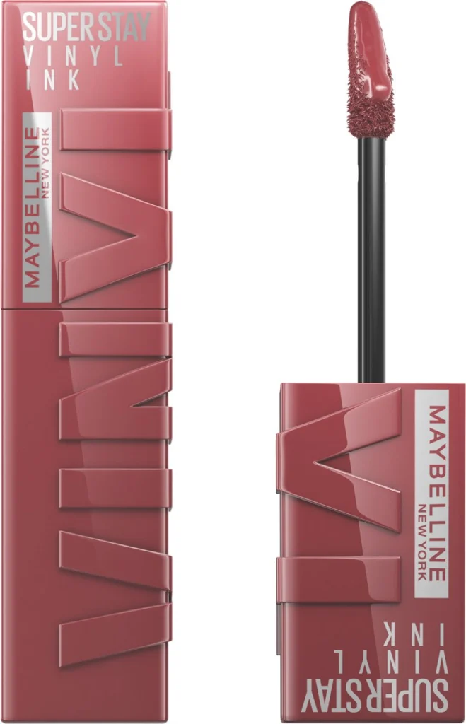 Maybelline SuperStay Vinyl Ink Lipstick - 40 Witty 16H