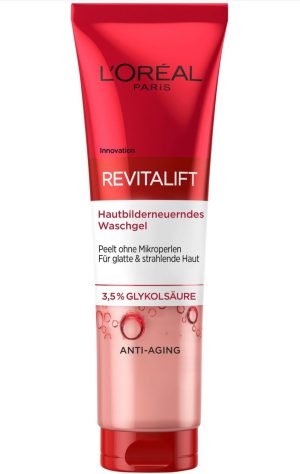 L'ORÉAL PARIS Revitalift gel nettoyant à l'acide glycolique 150 ml