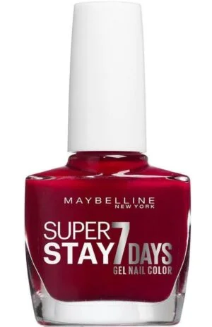 Maybelline SuperStay 7 Days Nagellack, 10 ml, Rot