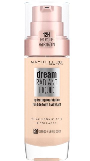 Maybelline Dream Radiant Liquid Foundation 20 Cameo