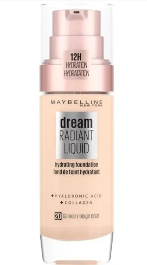 Maybelline Dream Radiant Flüssig-Foundation 20 Cameo