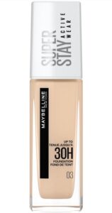 MAYBELLINE Superstay 30H Liquid Foundation Ivory 03 Light