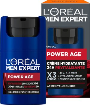 L'Oréal Men Expert Power Age Crème Visage Revitalisante 24H