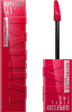 Maybelline SuperStay Vinyl Ink Lippenstift - 50 Wicked 16H