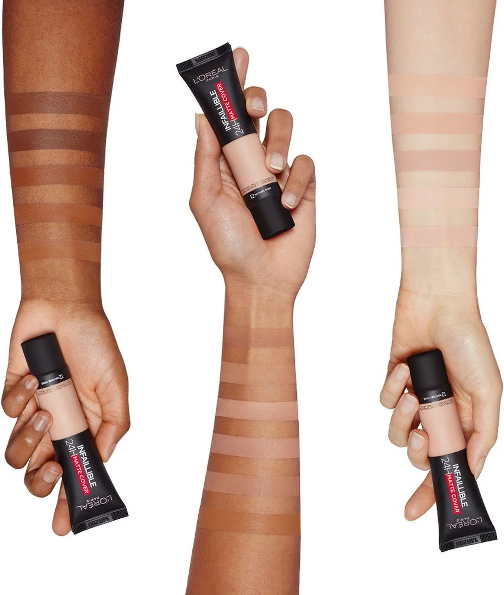 L’Oréal Fond de teint 145 beige rosé Infallible 32h Matte 30ML - Cosmod