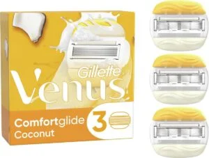 Venus Comfortglide Coconut scheermesjes x3