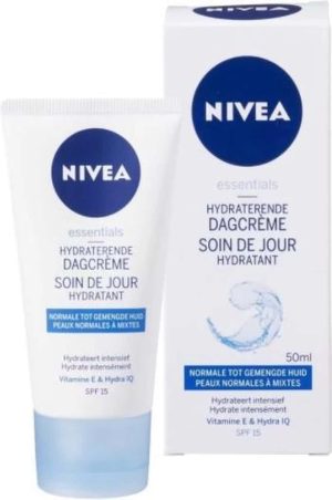 Crème de jour hydratante NIVEA Essentials en vitamine E 50 ml