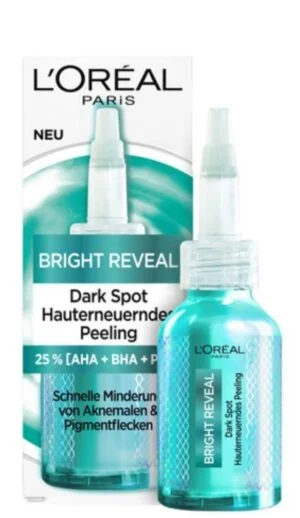 L'OREAL Bright Reveal Anti-Donkere Vlek Exfoliërende Peeling Gezichtsverzorging