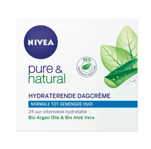 Crème de jour Nivea Pure Natural peaux normales mixtes 50ML