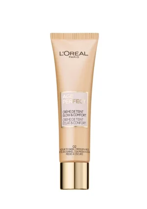 Crème Teintée Eclat Age Perfect 02 Médium à Mate L’Oréal Paris 30ml
