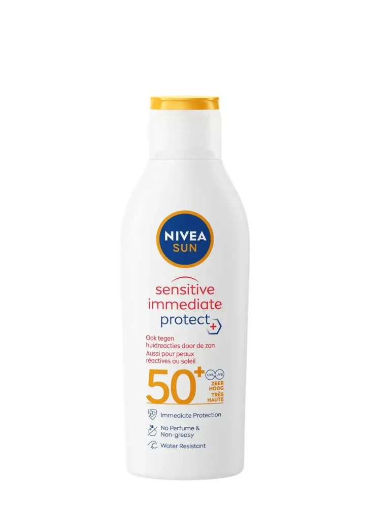 Nivea Sun Sensitive LSF 50+ Sofortschutzlotion 200ml