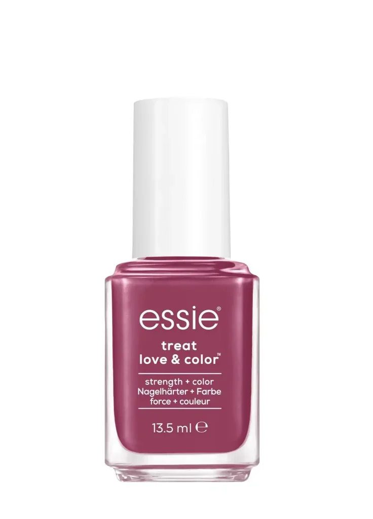 ESSIE TREAT LOVE COLOR 95 mauve tivation violet durcisseur