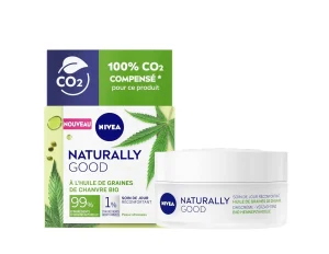 NIVEA Crème visage naturally good hydratante à l'huile graine Bio 50ml