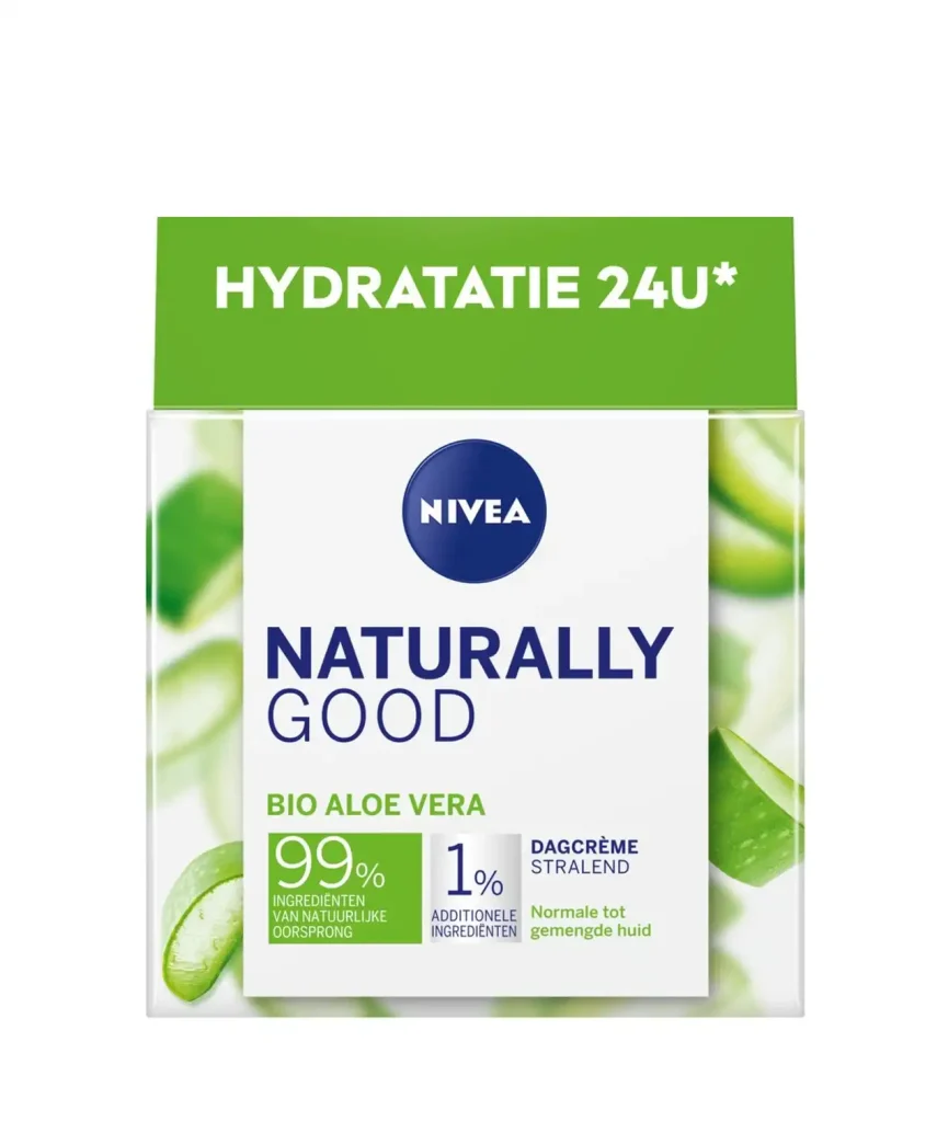 Nivea Naturally Good Day Cream 50 m Bio Aloe Vera Soin de Jour