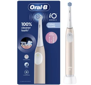 Oral-B iO2 Brosse À Dents Électrique Rose Clair 1 pièce