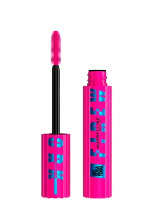 Maybelline Waterproof mascara voor intensief Fireworks Zwart 10ML