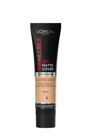 L’Oréal Fond de teint 145 beige rosé Infallible 32h Matte 30ML